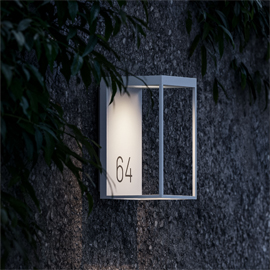 Gic Number Wall Light